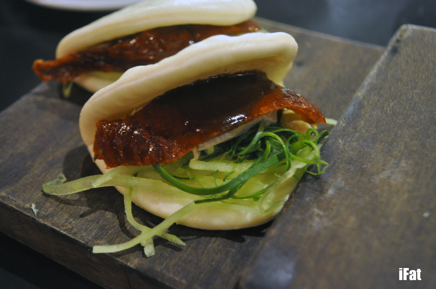 Peking duck buns at Old Town Hong Kong Cuisine, CBD