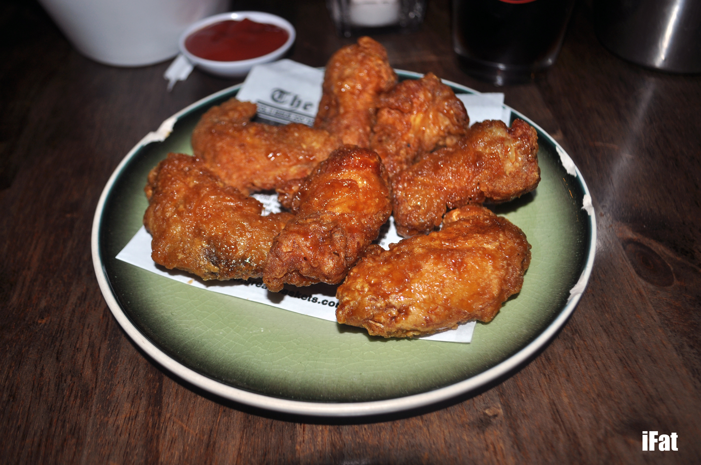 Fried chicken at Bonchon, New York