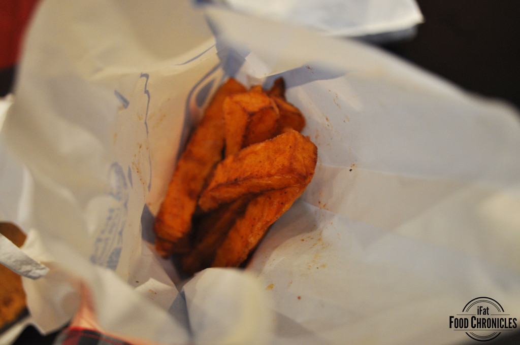 Sweet potato fries at Hot Star Large Fried Chicken