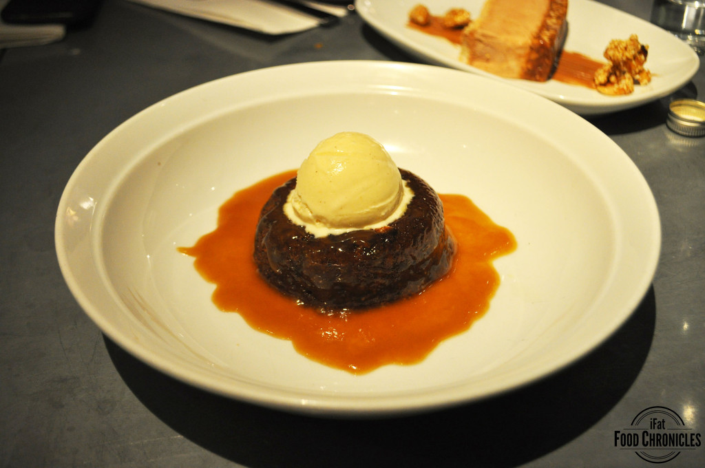 Sticky Date Pudding at Jones the Grocer, Sydney