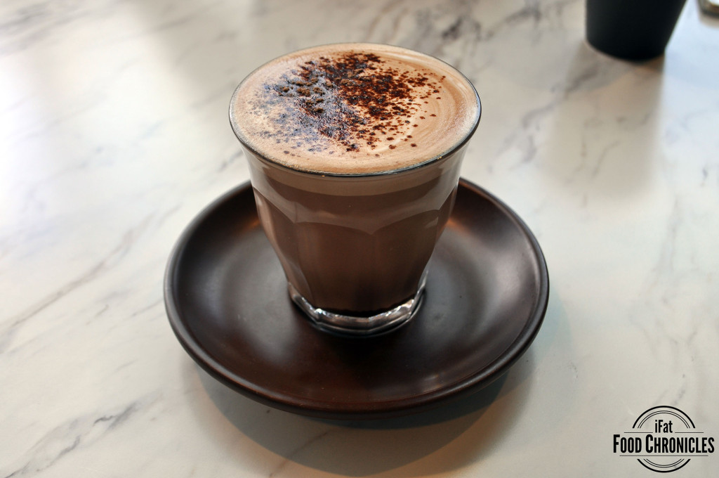 Hot chocolate at Autolyse, Chippendale
