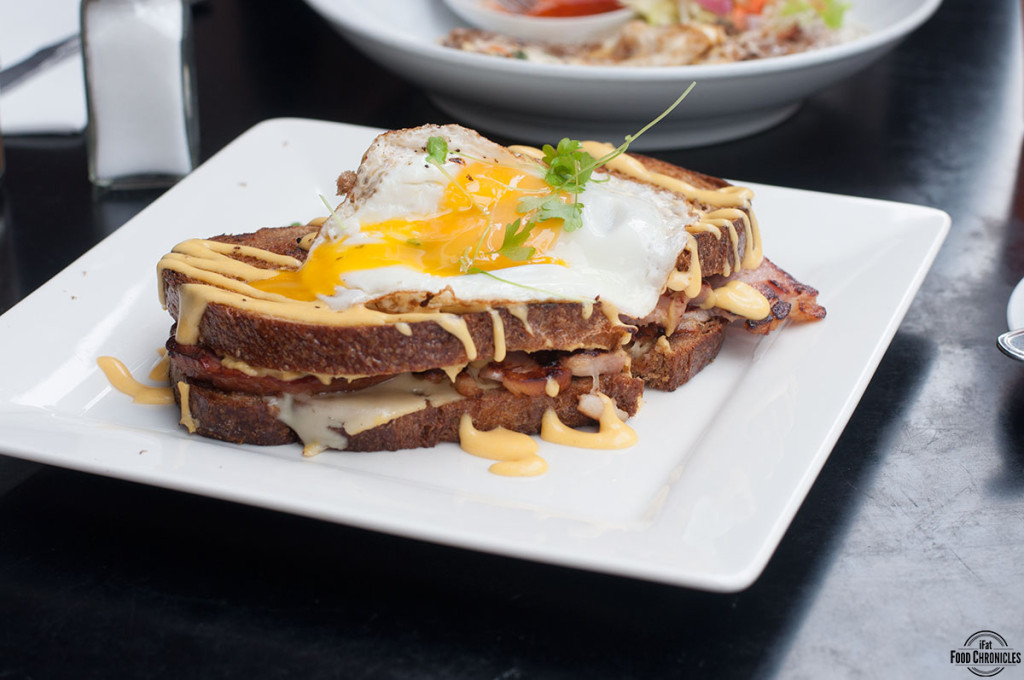 lower east cafe croque madame