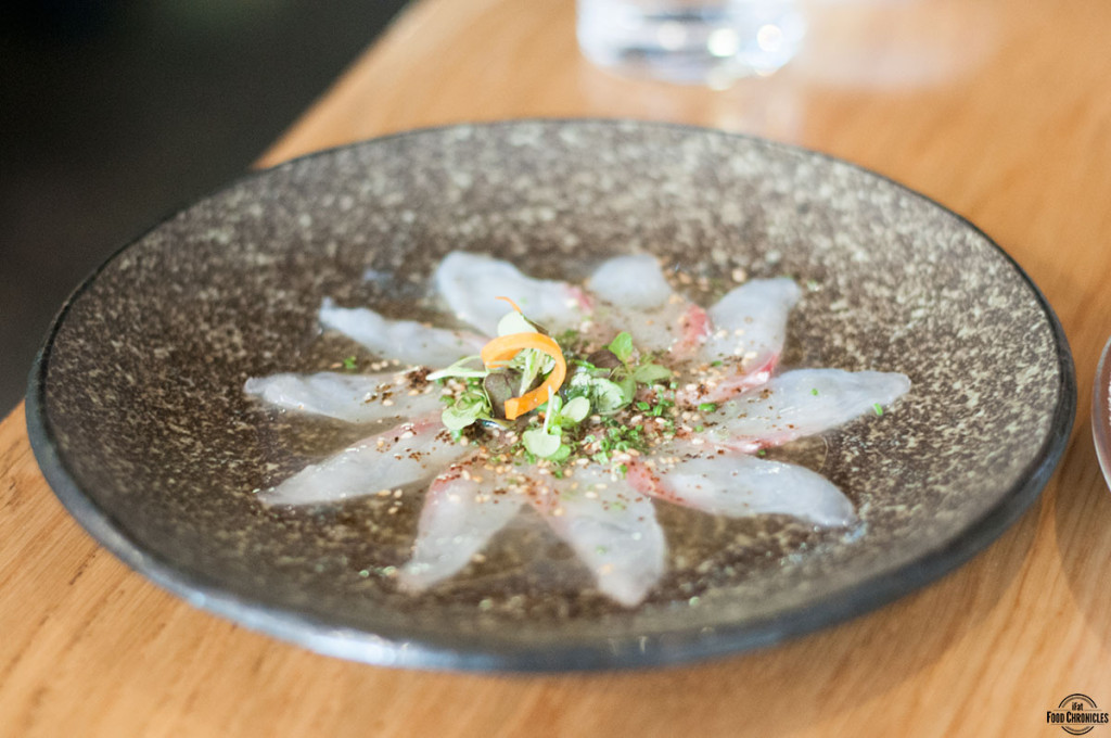 sake snapper sashimi