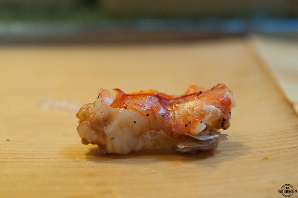 sushi daiwa charred shrimp