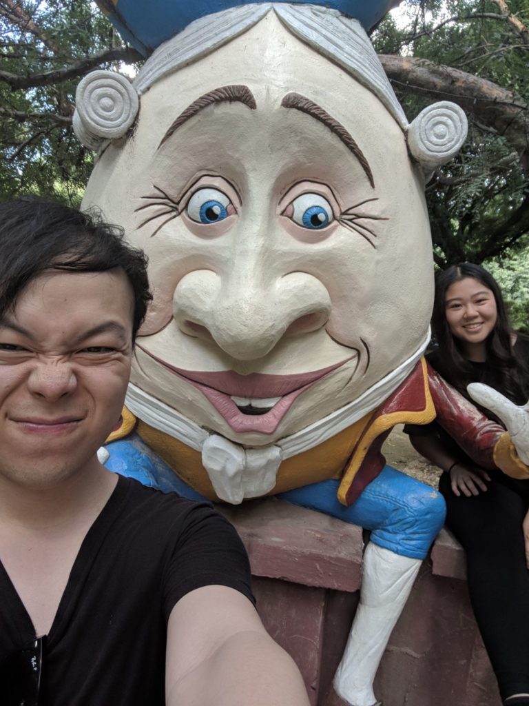 Humpty Dumpty at the Hunter Valley Gardens