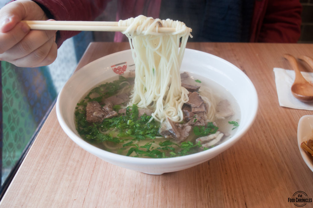 Yipin handpulled noodle beef noodle soup