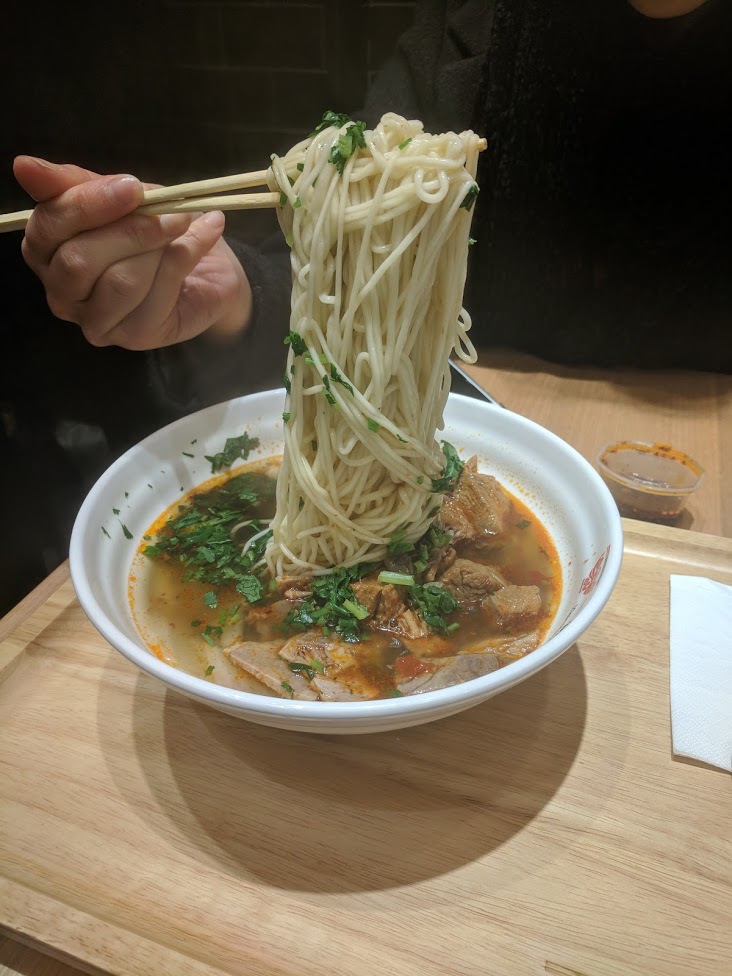 yipin handpulled noodle spicy beef noodle soup