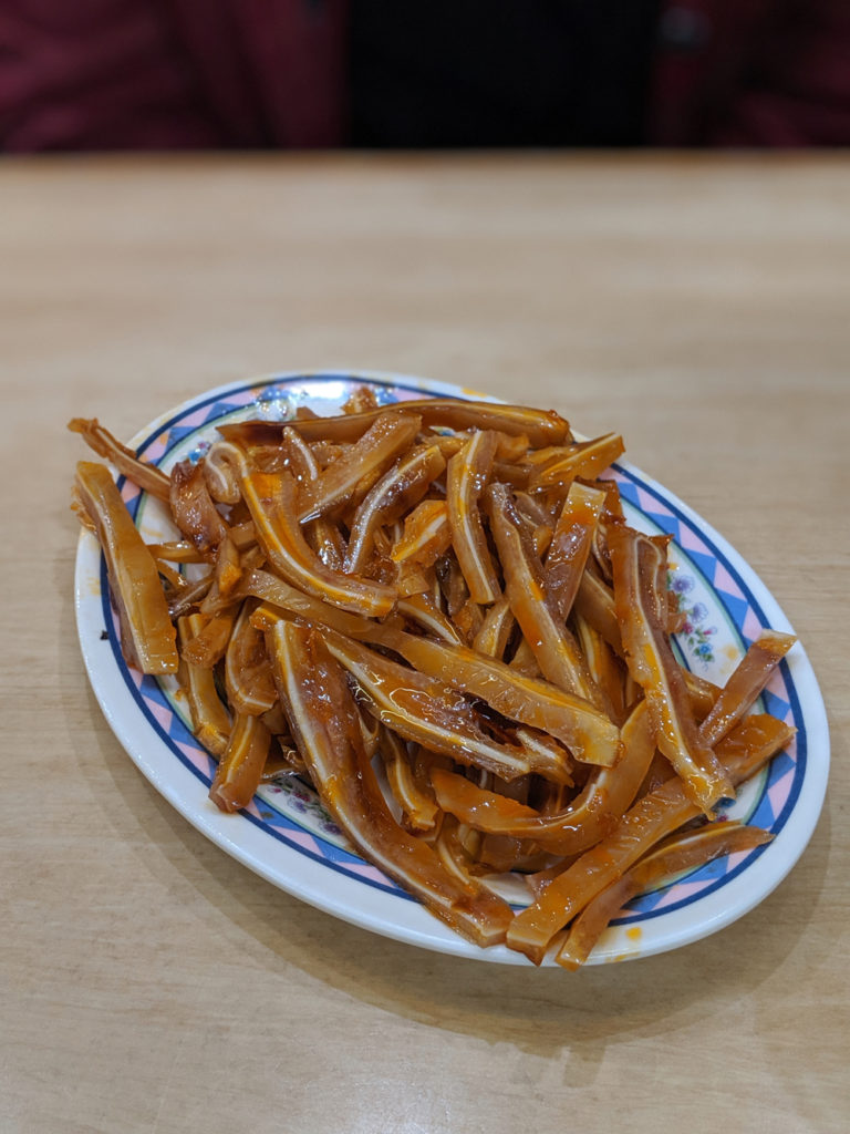 Spicy Pig Ears at Mother Chu's Taiwanese Gourmet